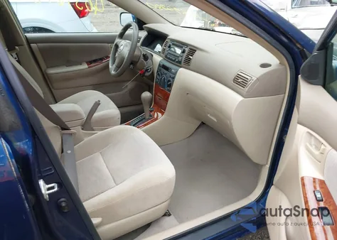 2006 Toyota Corolla Le из США, поврежденный, VIN 2T1BR30E66C586200